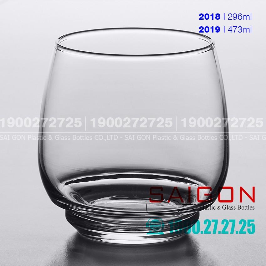 Ly Thủy Tinh Orbital Rock 296ml | 473ml , Cao Cấp ,Tùy Chọn Dung Tích