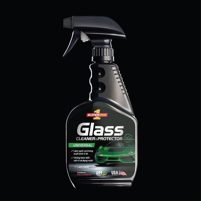 Nước Lau Và Bảo Vệ Kính Super One Glass Cleaner And Protector  – Universal