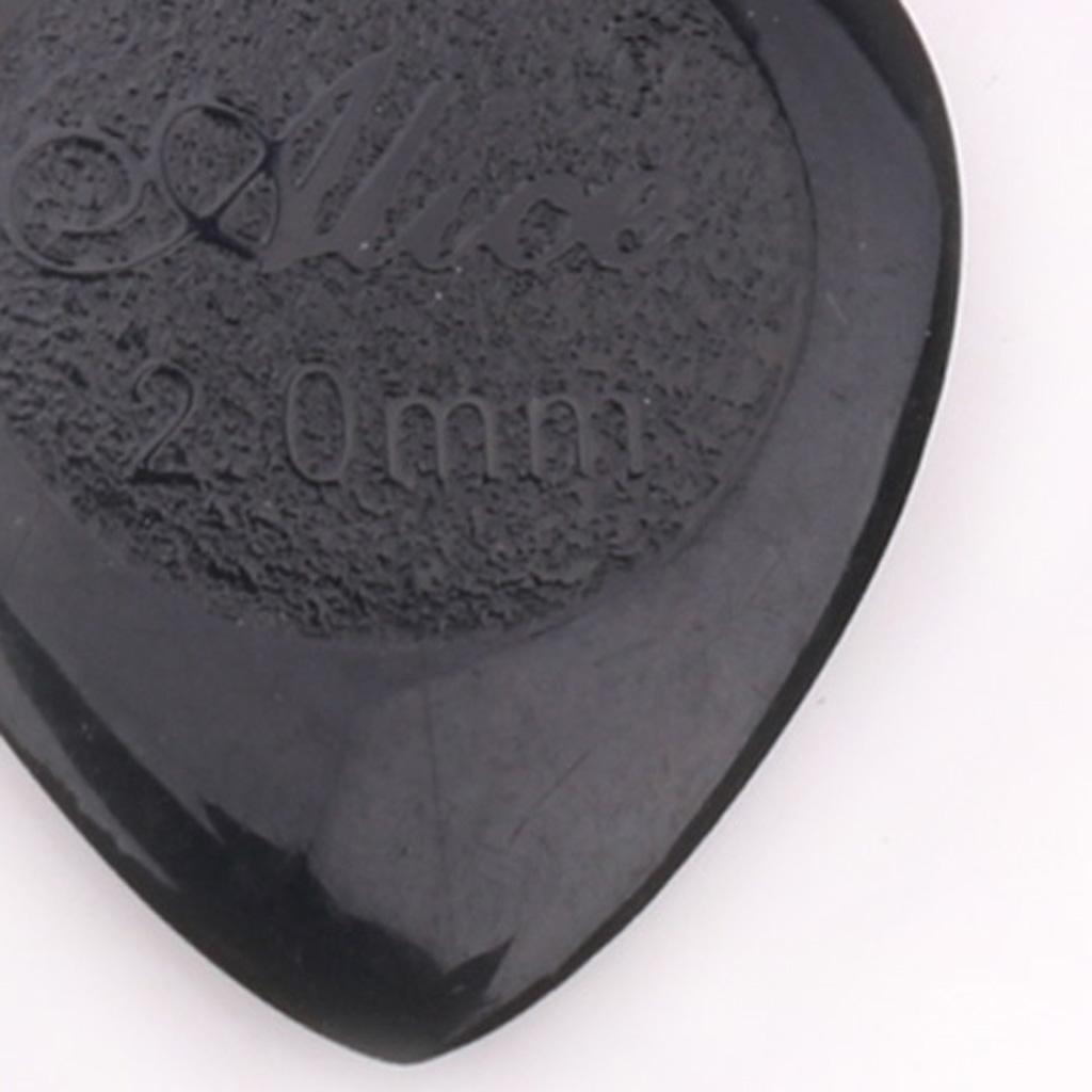 Portable Guitar Pick Plectrum Acoustic Guitar Water Drop Shaped, Pack of 10