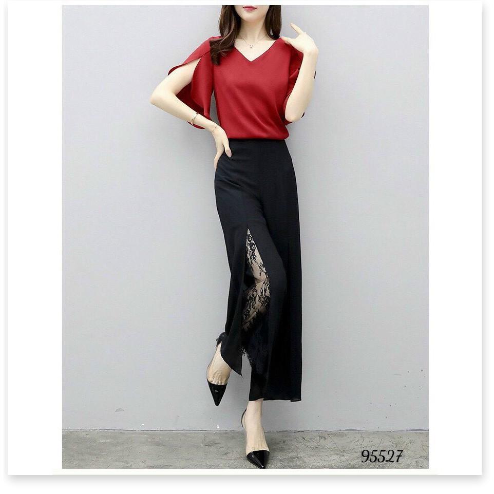 SET COTTON LẠNH,QUẦN CÓ DÂY KÉO,THIẾT KẾ HỌA TIẾT TRƠN NHƯNG KHÔNG KÉM PHẦN SANG TRỌNG THỜI TRANG LANO STORE 99