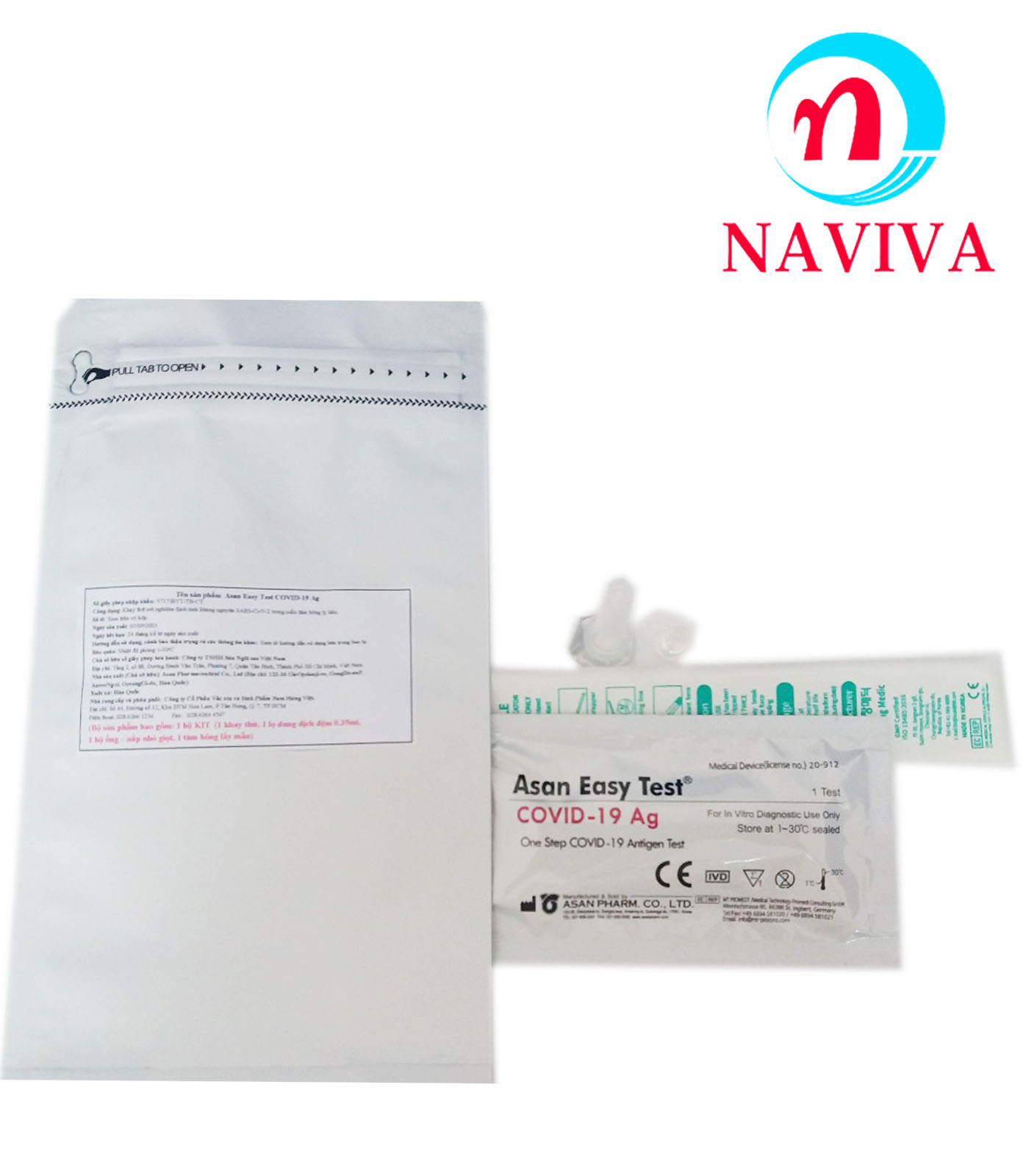 Kit Test Covid 19 Tại Nhà Asan Hàn Quốc