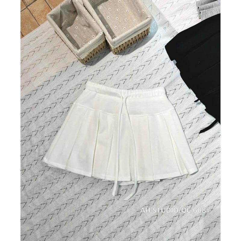 chân váy xếp ly cotton BY JOLIE