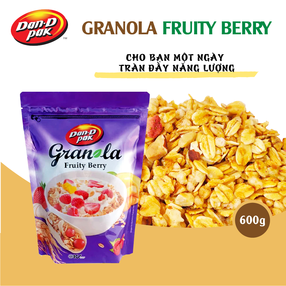 GRANOLA FRUITY BERRY  600GR