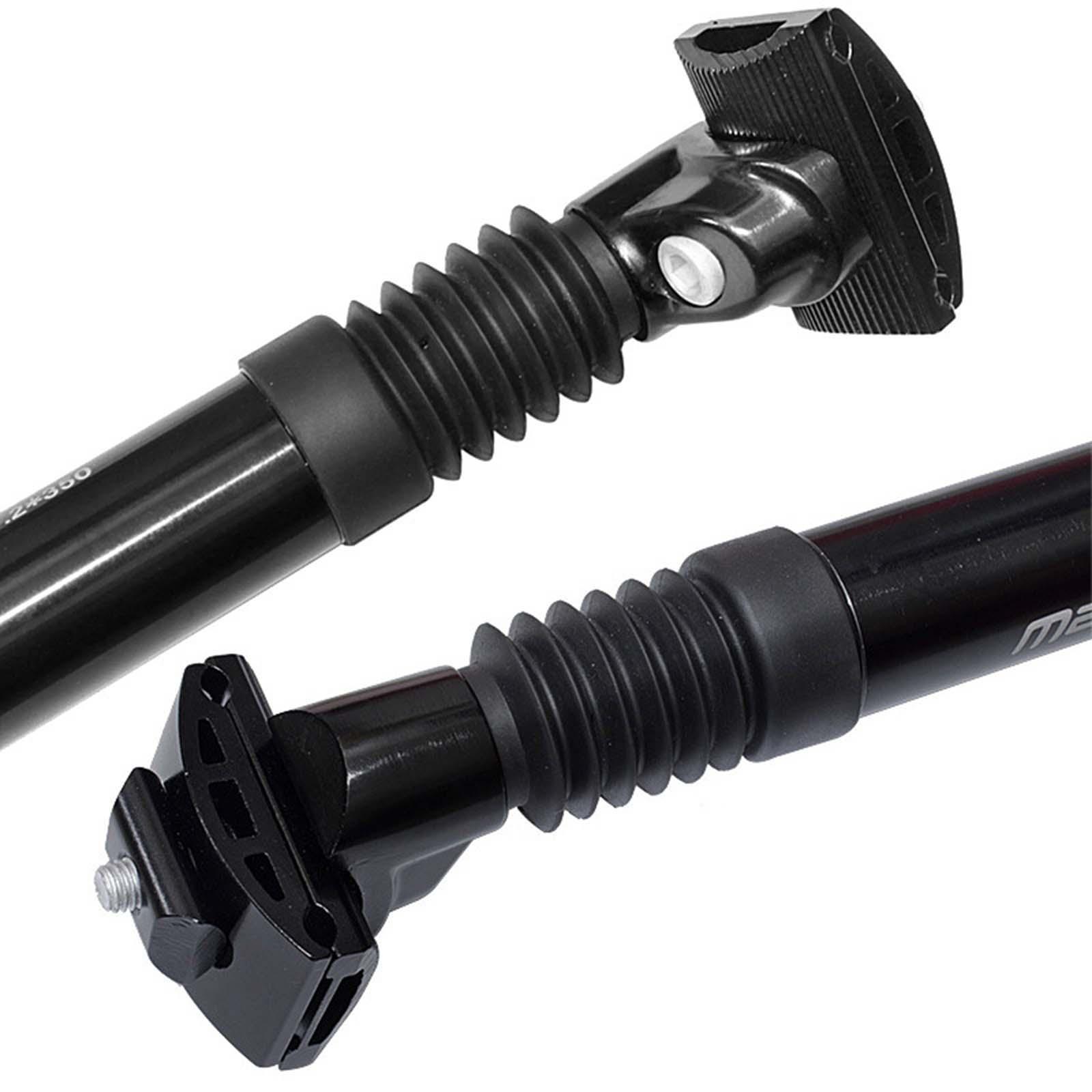 Bike Seatpost Seat Post Shock Absorber 350mm Saddle Pole Seat Tube for BMX Road Bikes Universal Components Parts