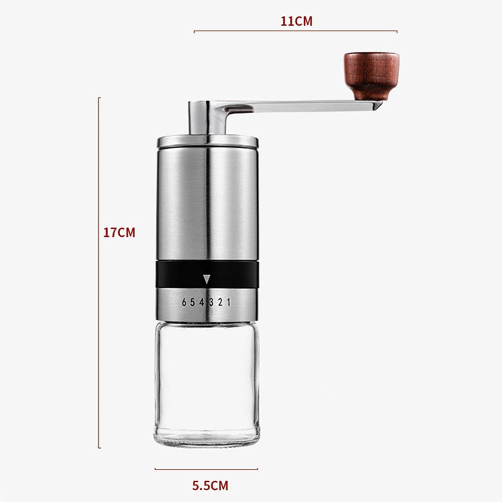 Stainless Steel Manual Coffee Grinder Hand Crank Grinder Coffee Bean Grinder