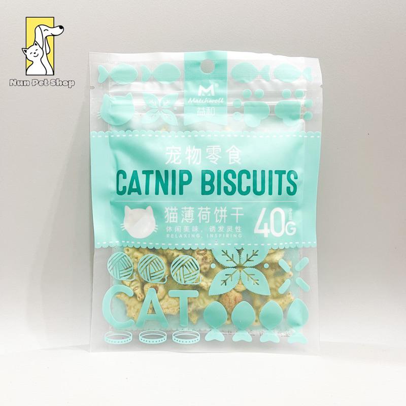Bánh thưởng bánh quy catnip cho mèo ăn vặt  - Catnip Biscuits Matchwell