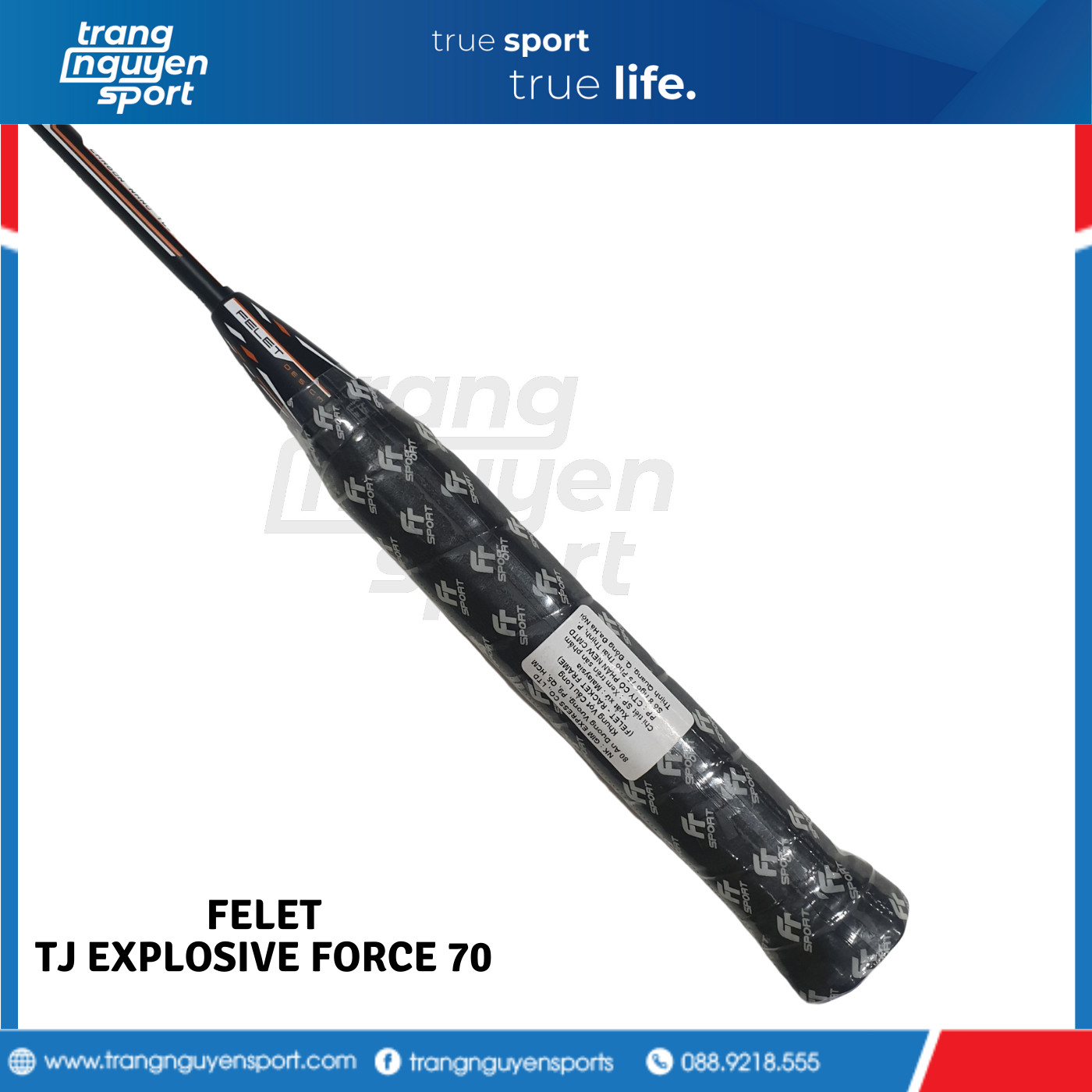 Vợt cầu lông Felet TJ Exprosive Force 70