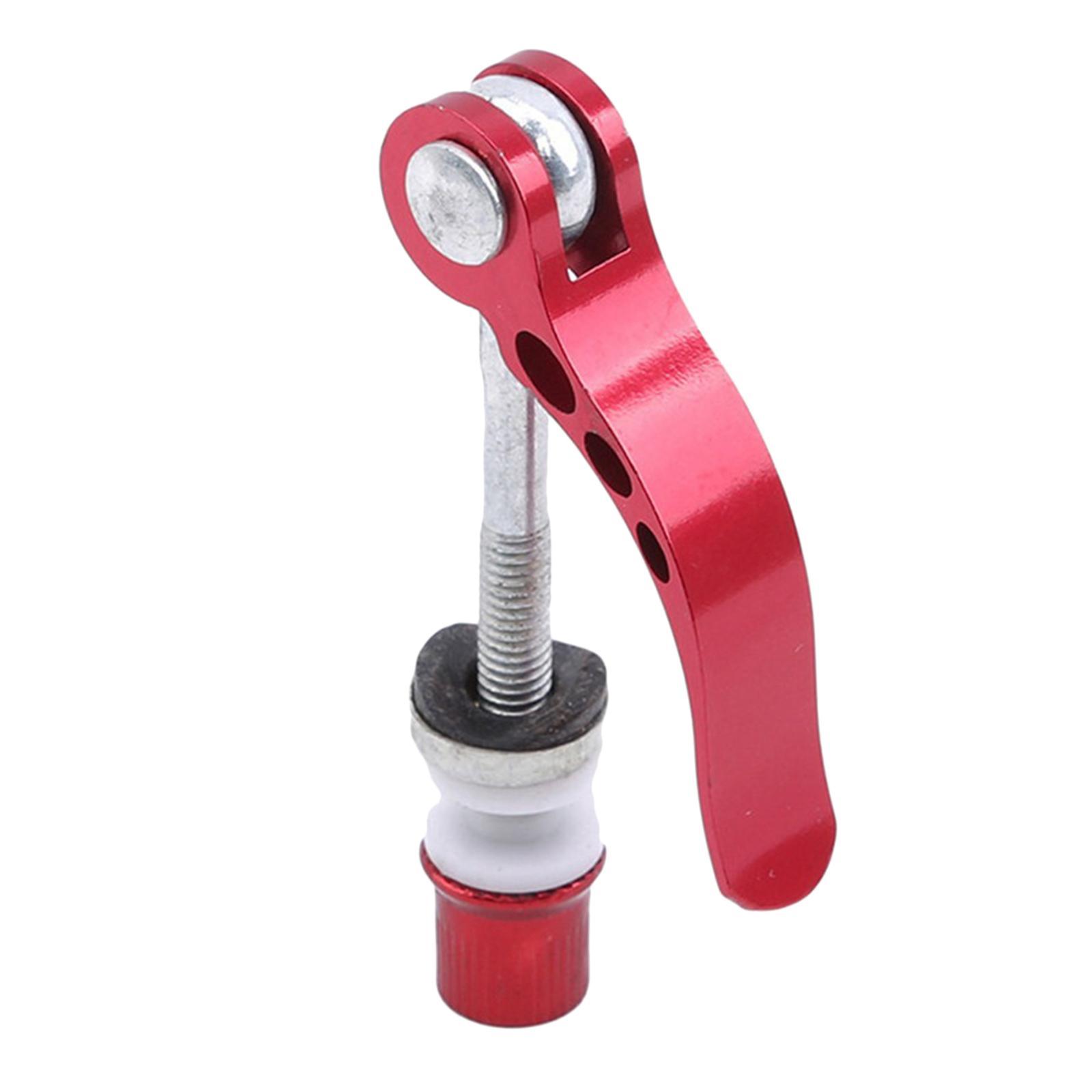 MTB Mountain Road Bikes Saddle Tube Clamp red