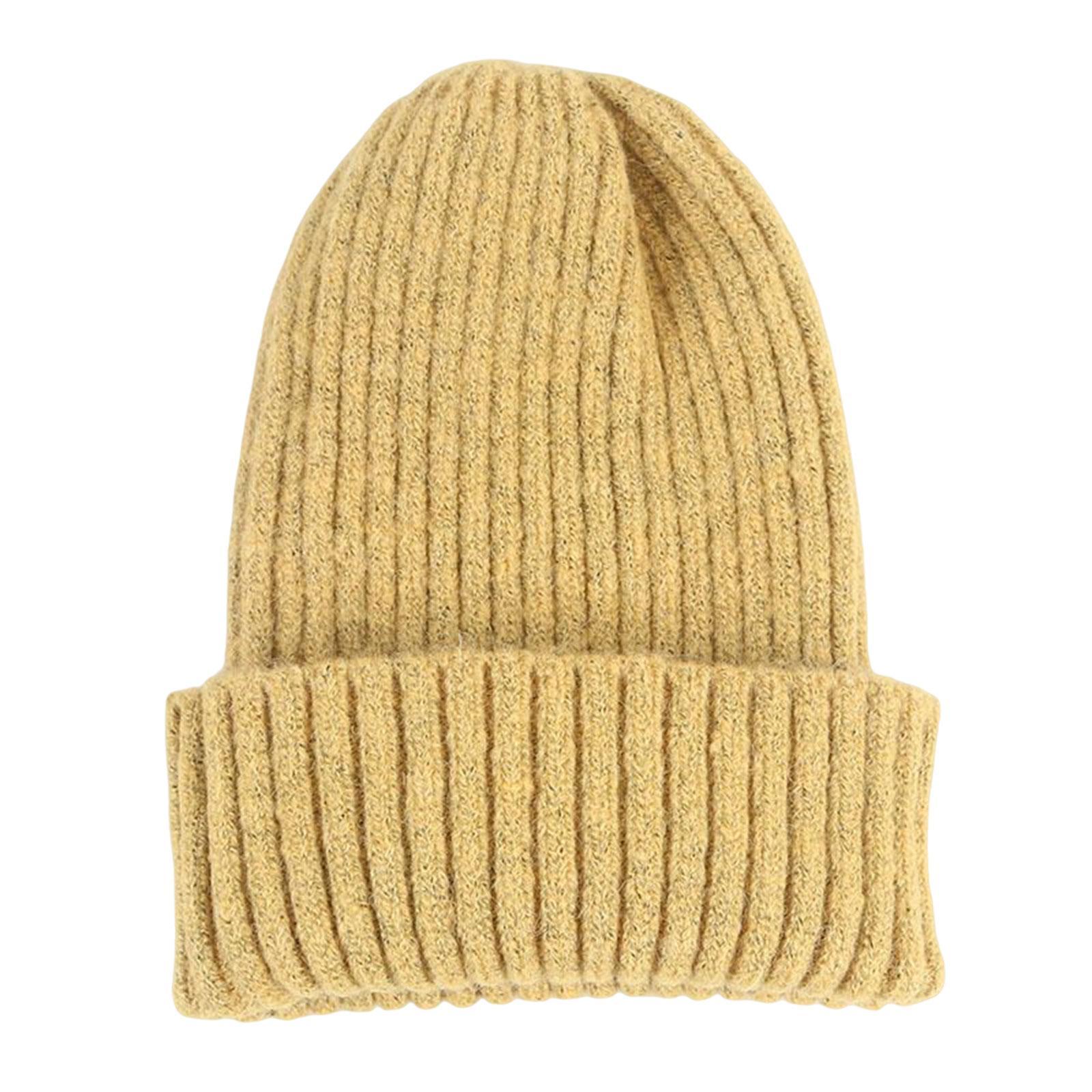 2 Winter Hat Warm Beanie Fashion Thick for Unisex Winter Activities Skiing