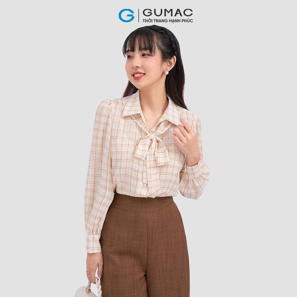 Quần ống rộng thời trang GUMAC QC11002