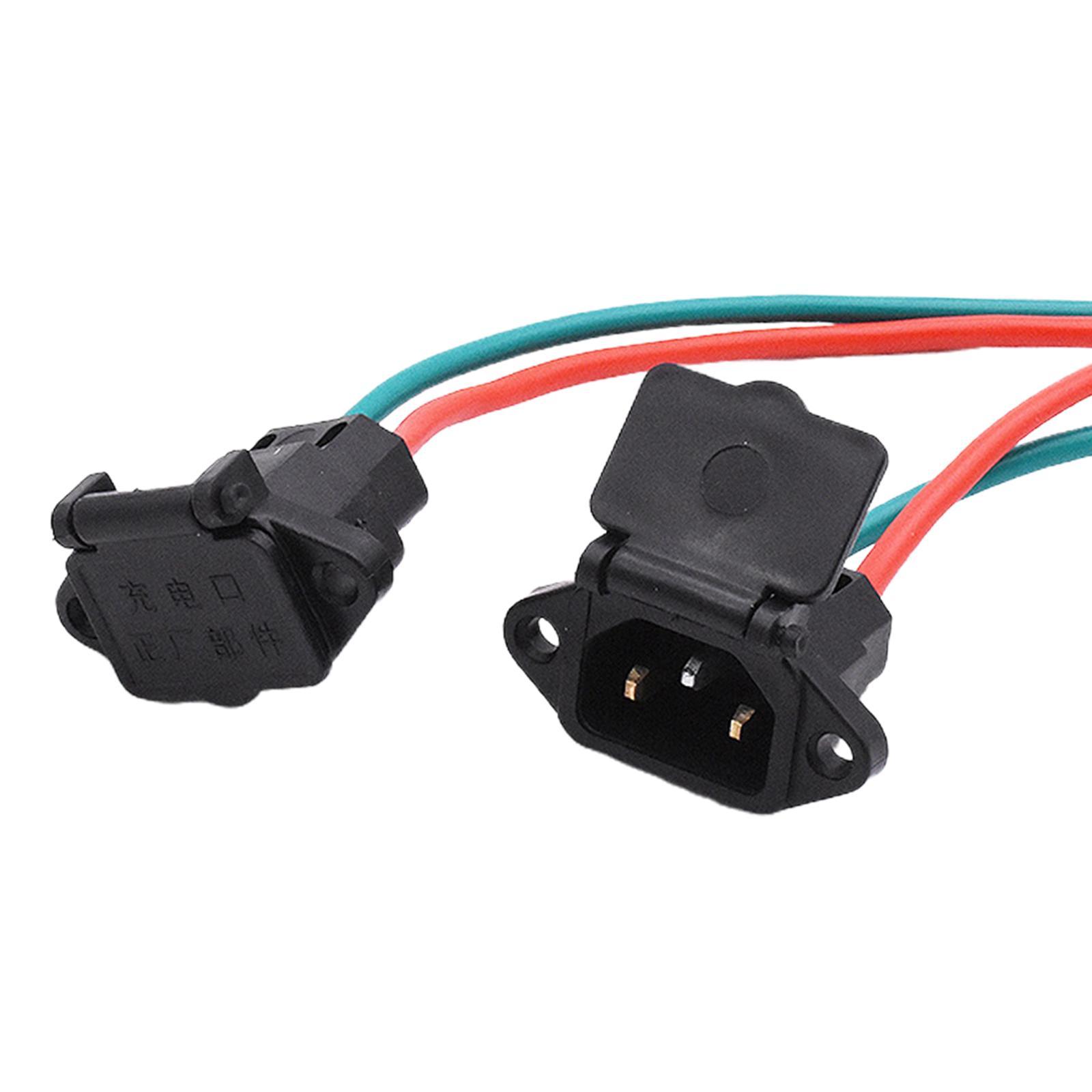 Battery Charging Port Charger Socket Waterproof Spare Parts Durable