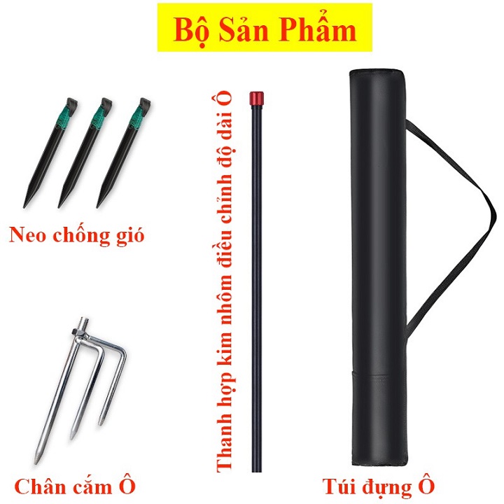 Ô Câu Cá Cao Cấp Ô Câu Cá 2 Tầng Công Nghệ Phủ 5 Lớp Cao Cấp Xanh Vàng KK23