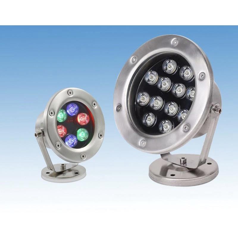 Đèn LED âm nước có đế 12w đổi màu 24VAC