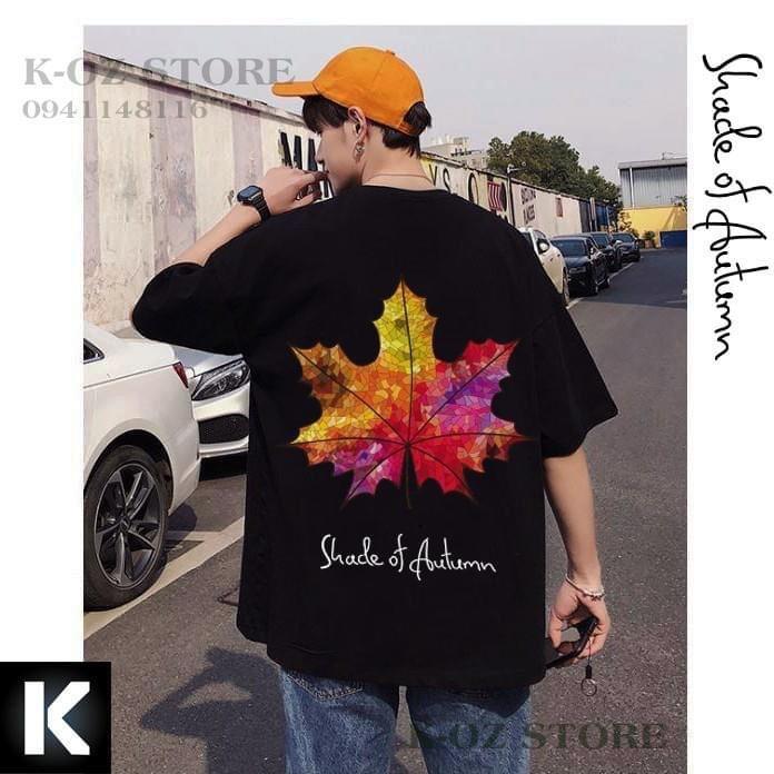 ÁO THUN UNISEX COTON CHIẾC LÁ SHACL
