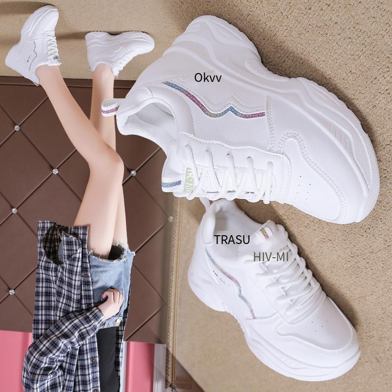 Giày nữ kiểu mới nhất size lớn đảm bảo chất lượng xu hướng giày thể thao mới nhất giày đỏ lưới