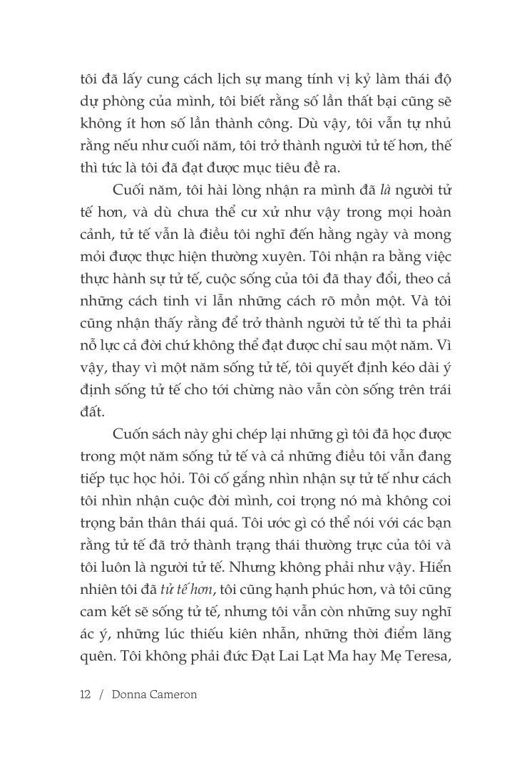Một Năm Sống Tử Tế