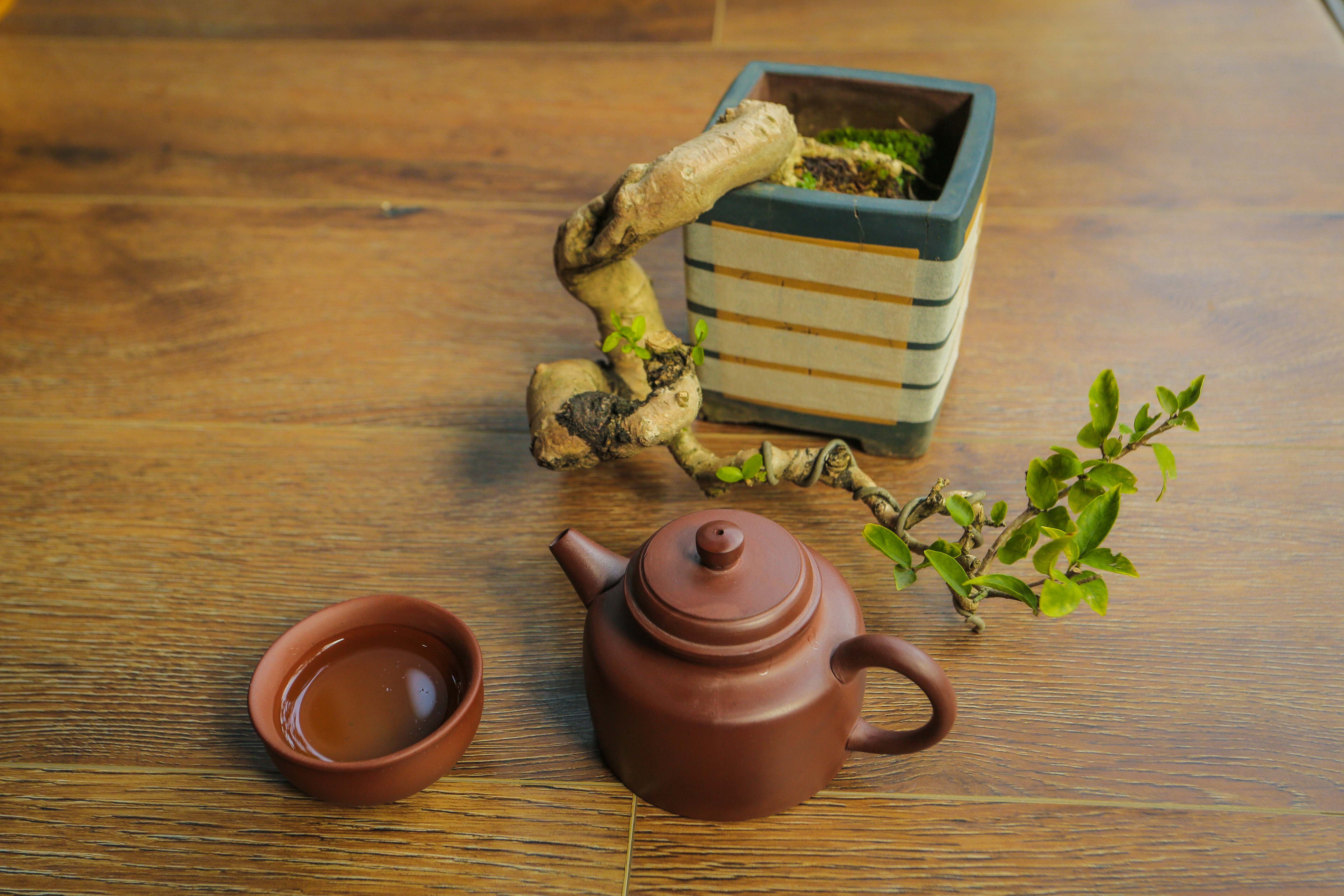 Bộ ấm gốm sứ - Bộ trà đất nung - Bộ ấm trà An Thổ Túc - Bộ ấm trà Nồi Đất