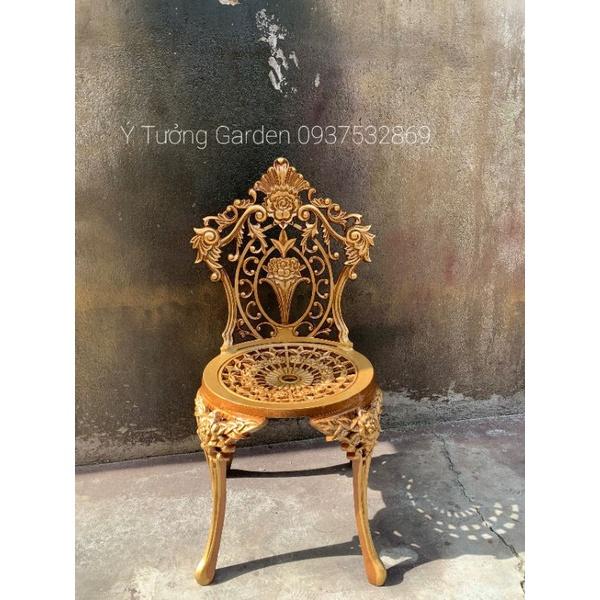 Ghế ăn, ghế sân vườn nhôm đúc cao cấp