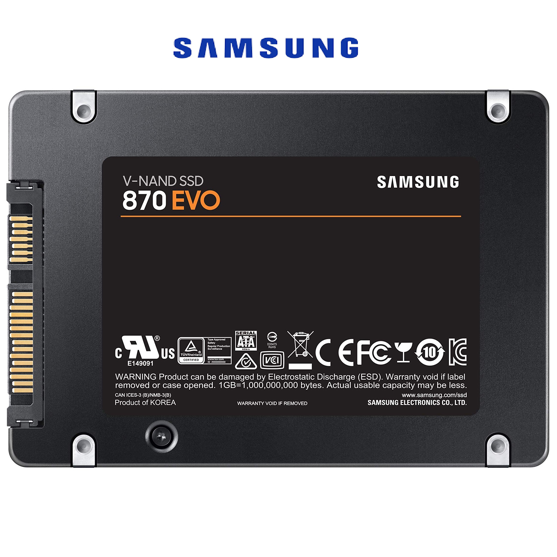 Hình ảnh (Giá Hủy Diệt) Ổ Cứng gắn trong SSD Samsung 870 EVO 2.5 inch sata III - Hàng Nhập Khẩu