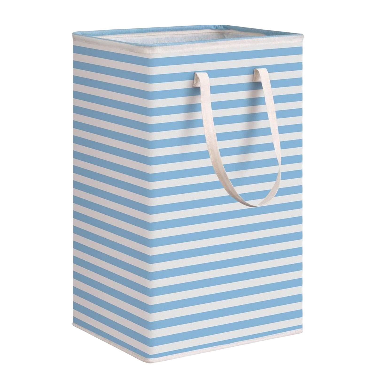 Waterproof Dirty Clothes Laundry Basket with Handles Clothes Hamper Storage Basket for Dorm