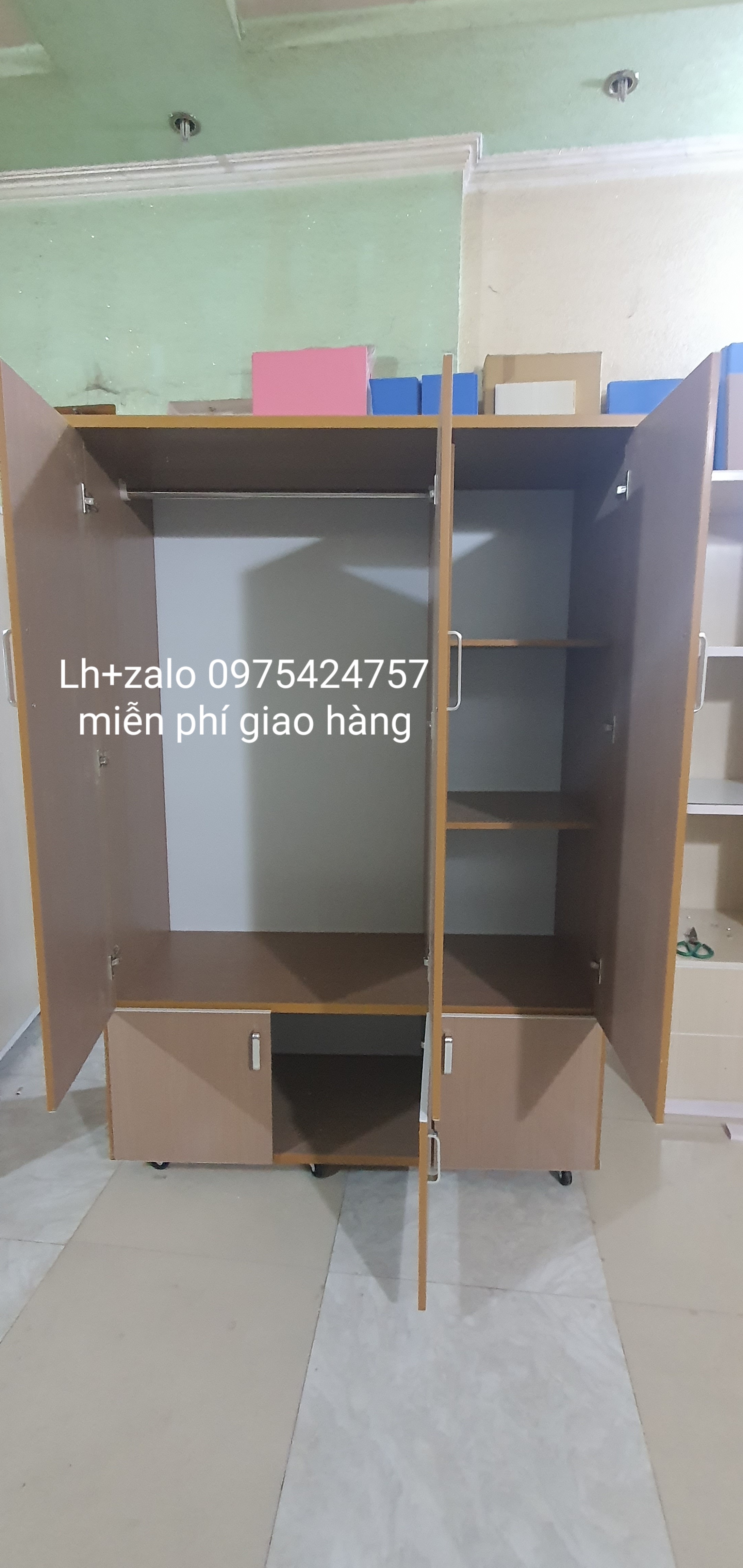 Tủ nhựa đài loan 3 cánh