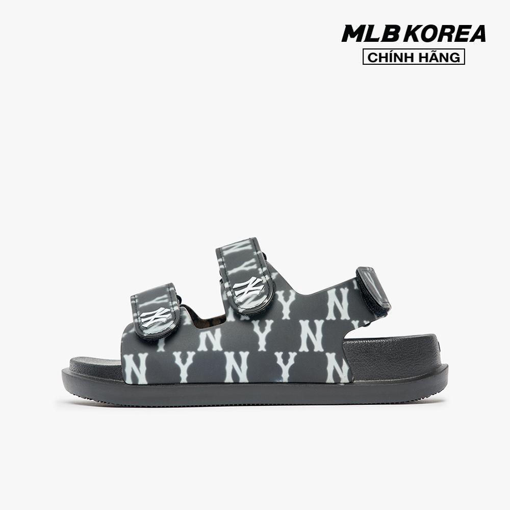 MLB - Giày sandals quai ngang khóa dán Chunky Monogram 3ASDSD423