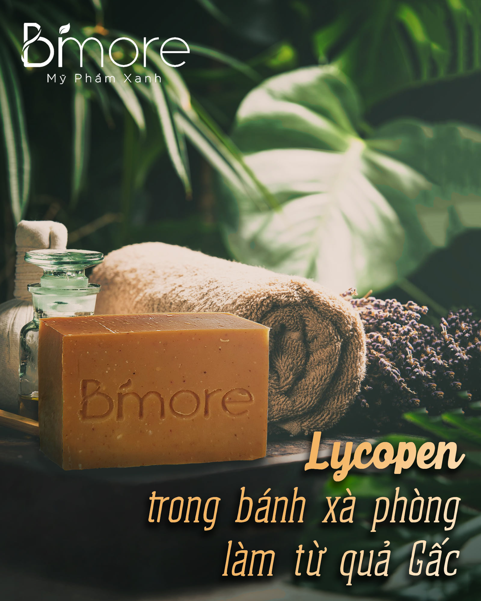 Xà phòng Gấc Bimore an toàn lành tính ngừa mụn