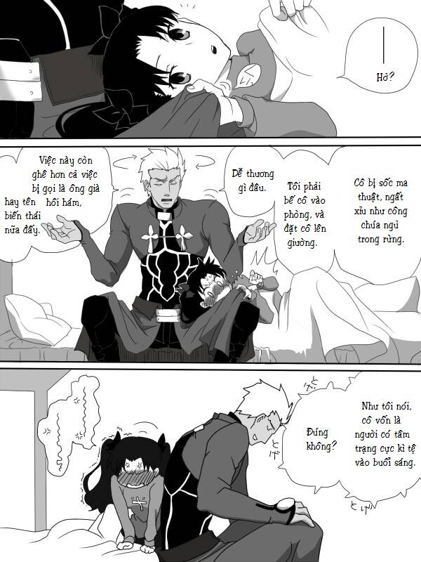 chén thánh: đêm định mệnh - doujinshi archer x rin chapter 8 4