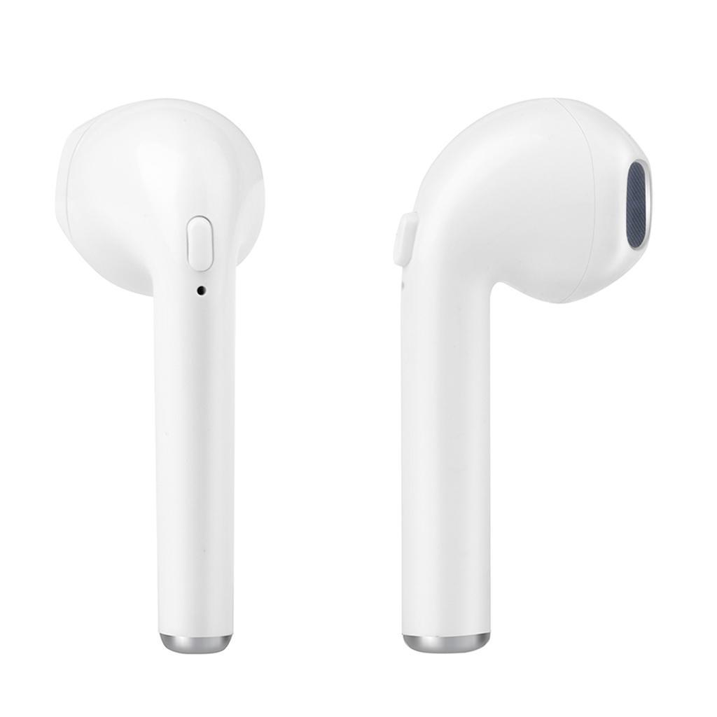 Handsfree Bluetooth Headphones Wireless Earphones Earbuds & Charger White