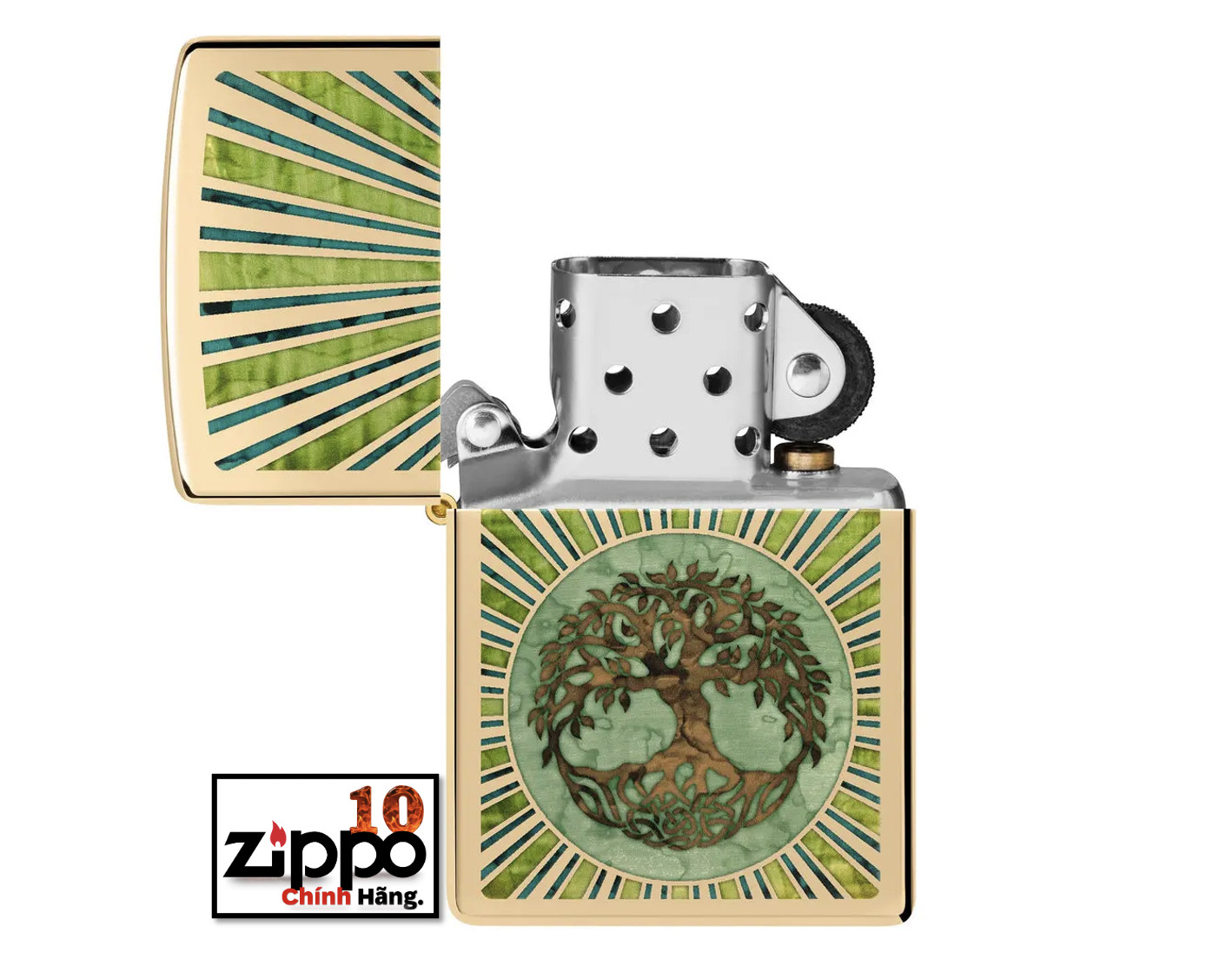 Bật lửa ZIPPO 48391 Spiritual Design - Chính hãng 100%