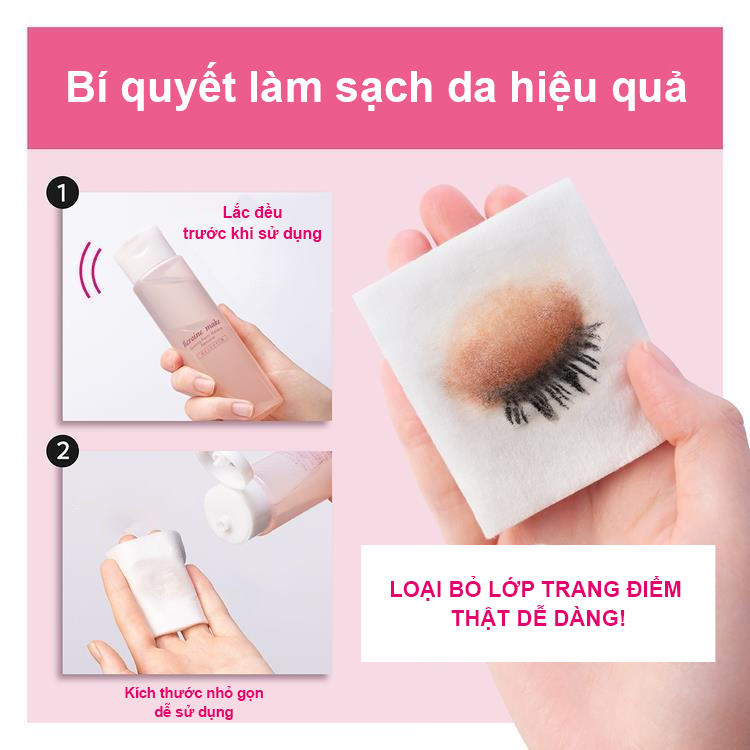 Nước Tẩy Trang Nhanh Dành Cho Vùng Mắt Kissme Heroine Make Speedy Point Makeup Remover 120ml