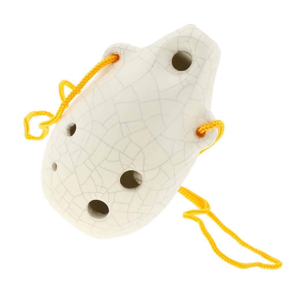 6 Hole Alto C Key Tuned Ocarina, Musical Instrument for Beginners Performers Players Students