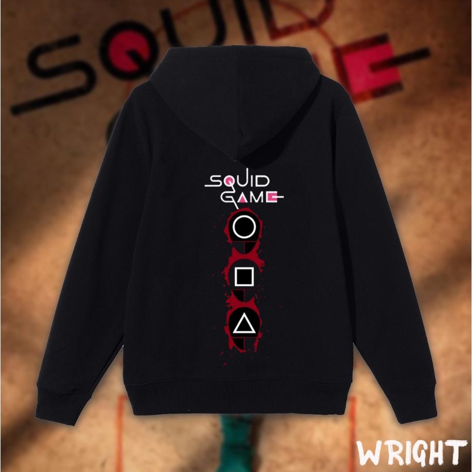 Áo hoodie wright Squid Game signature hot trend 2021 unisex