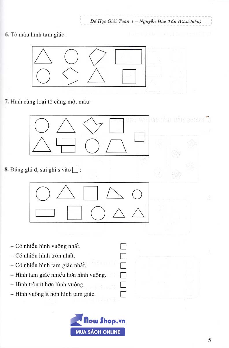 ĐỂ HỌC GIỎI TOÁN 1 _KV