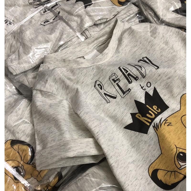 Áo phông họa tiết ngộ nghĩnh cho các bé trai