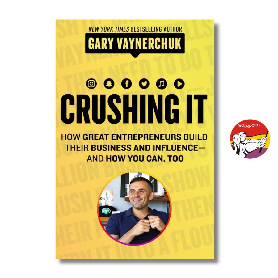 Sách - Crushing It by Gary Vaynerchuk | Business / Self Help / Kinh doanh / Ngoại Văn Nhập khẩu UK