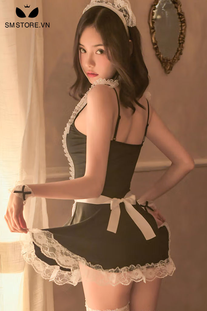 Trang phục cosplay nữ hầu gái style lolita sexy quyến rũ - SMS035