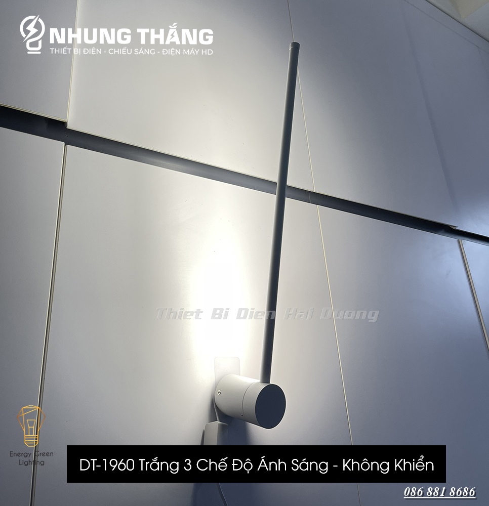 Đèn LED Gắn Tường Decor DT-1960 - 3 Chế Độ Ánh Sáng - Nhiều Màu - Trang Trí Trong Nhà , Cầu Thang , Hành Lang - CÓ VIDEO