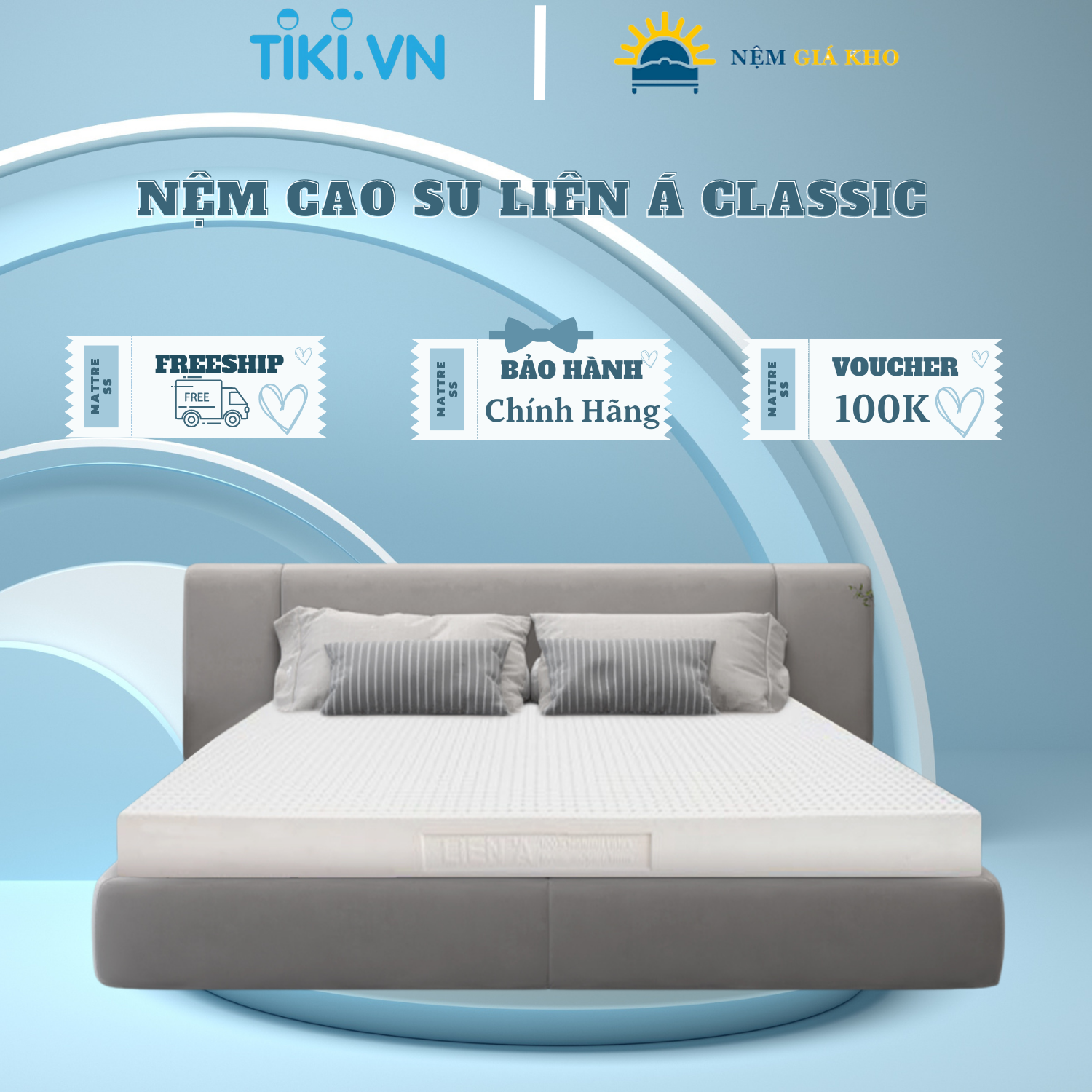 Nệm Cao Su Liên Á Classic