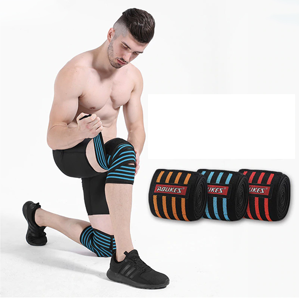Băng Quấn Bảo Vệ Đầu Gối Tập GYM Aolikes Knee Wraps