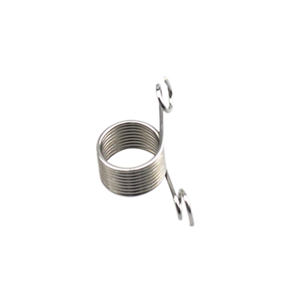 Nhẫn đan 2 đầu bằng thép không gỉ Thimble quấn sợi dẫn lò xo hỗ trợ đan móc