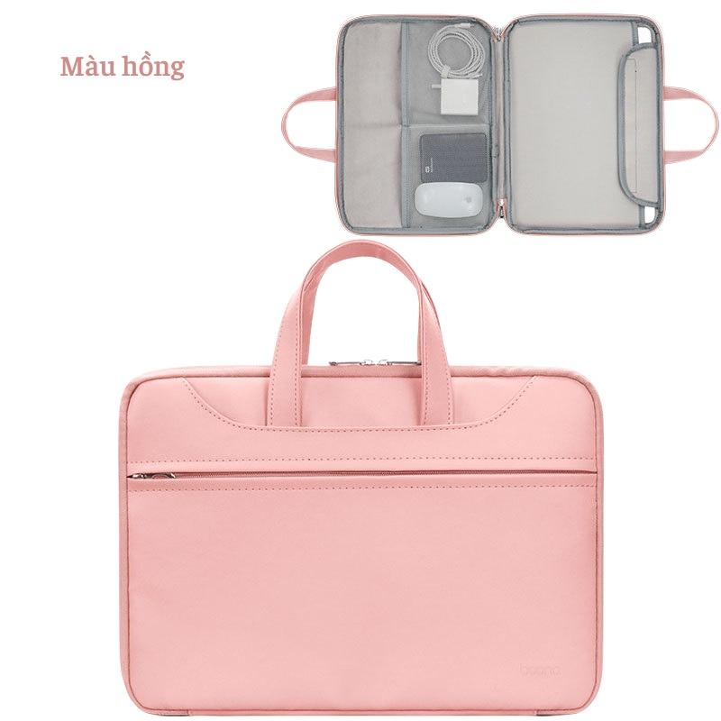 Túi Laptop Chống Sốc Da PU Màu Sắc Thời Trang, Chống Thấm Nước, Bảo Vệ Laptop
