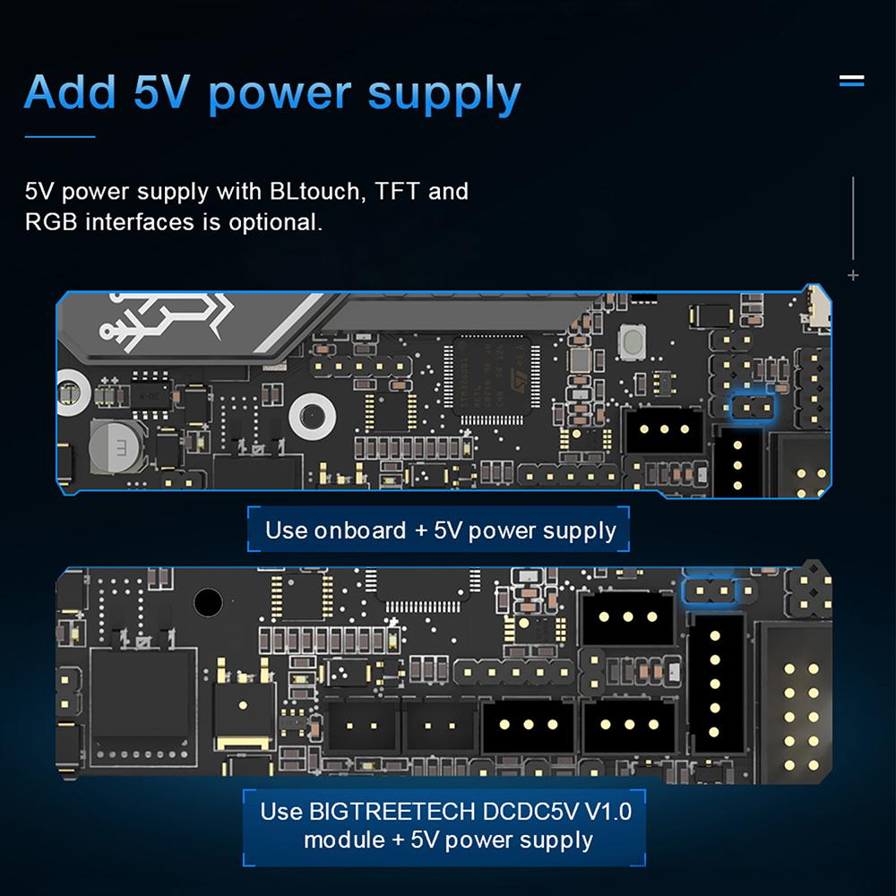 Boomboard BigTreetech Btt SKR Mini E3 v3.0 với TMC2209 UART vs SKR 2 Máy in 3D Mainboard cho Ender 3 Ender 5 Pro Cr 10