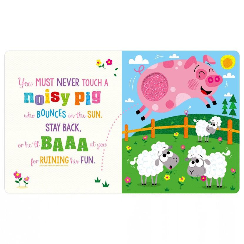 Sách ngoại văn: Never Touch Never Touch A Noisy Cow!