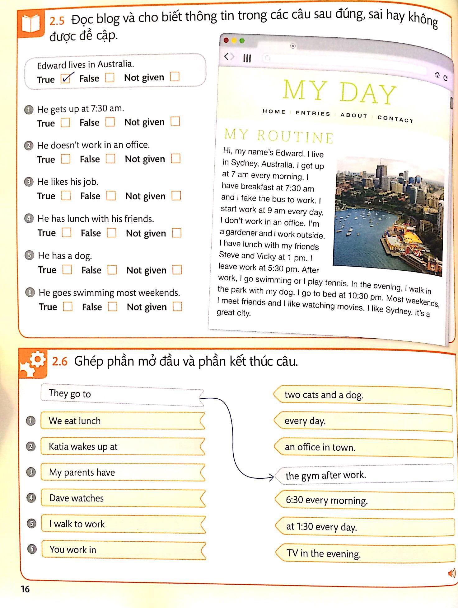 Sách Tiếng Anh Cho Mọi Người - English For Everyone Level 2 Beginner Practice Book (Kèm CD)