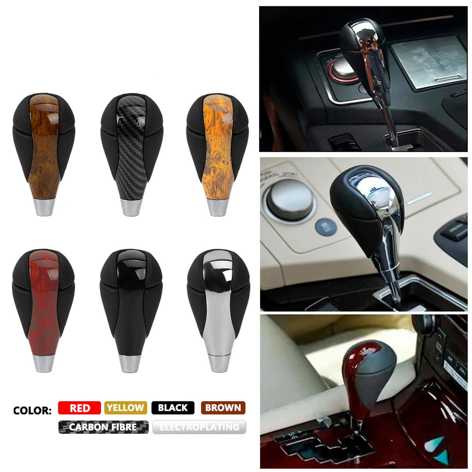 Car Gear Knob Automatic Gear Knob Parts Durable PU Leather for ES300