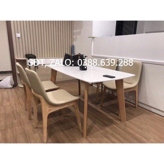 bộ bàn ăn 4 ghế ventura