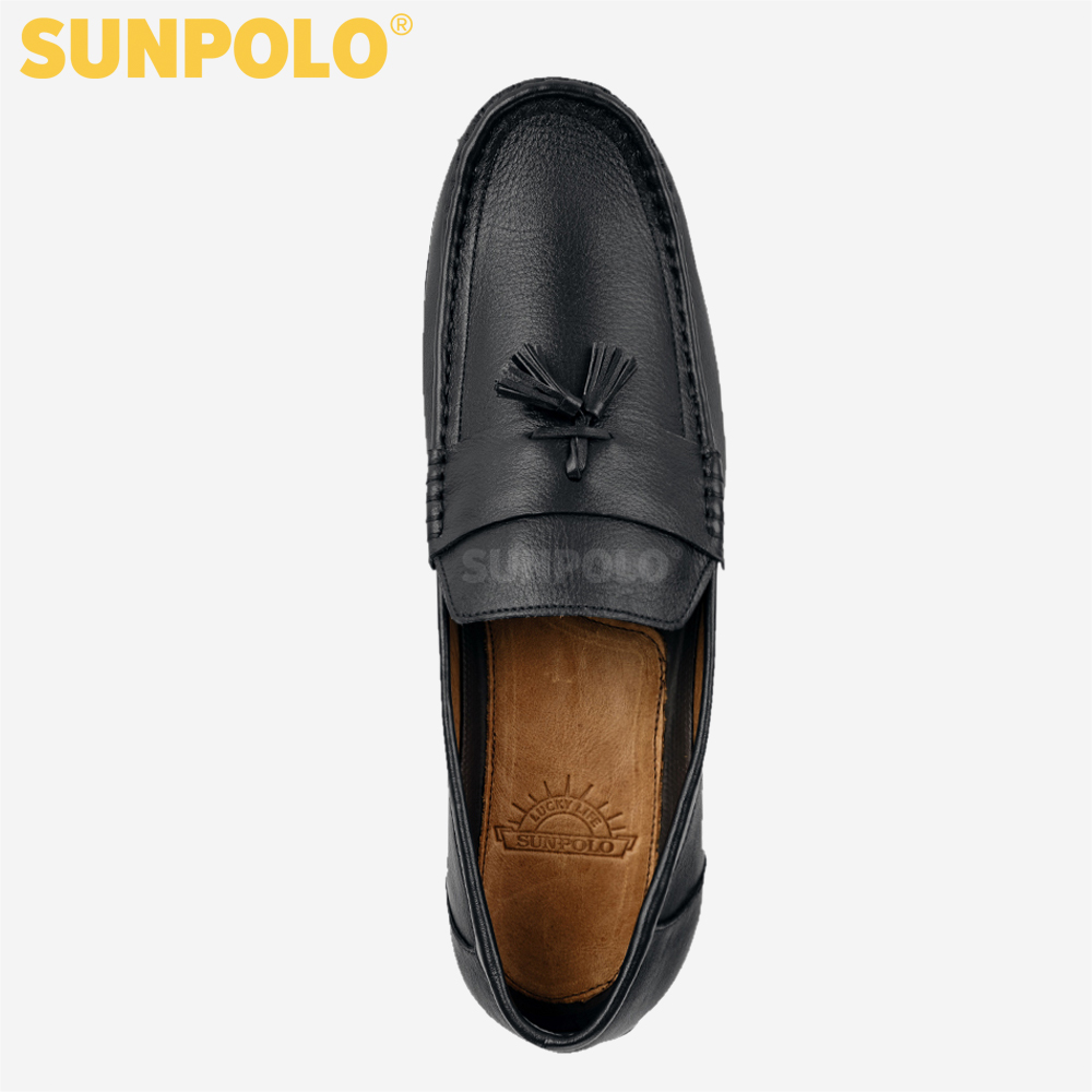 Giày Mọi Nam Da Bò SUNPOLO SUKT2581