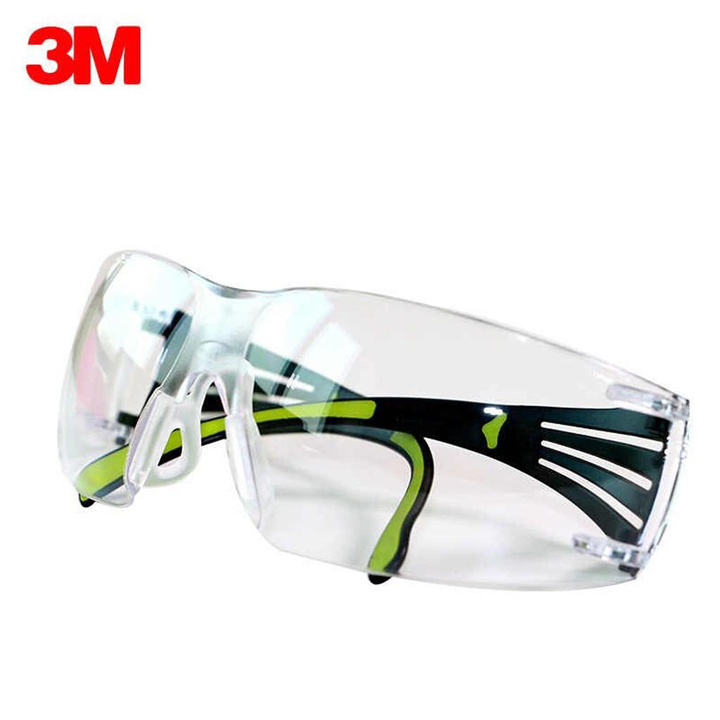 Kính bảo hộ 3M SF401AF kính chống bụi chống tia UV chống đọng sương chống trầy xước