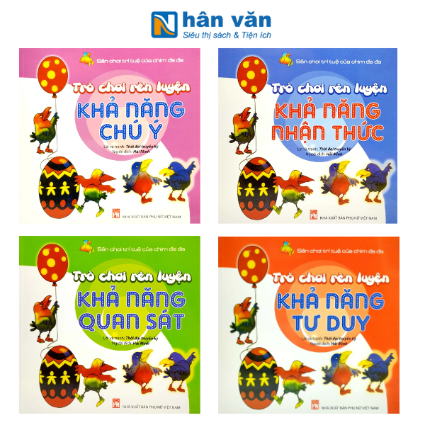 Sách -  Trò Chơi Rèn Luyện Khả Năng Quan Sát - Chú Ý - Nhận Thức - Tư Duy (Tái Bản 2025)